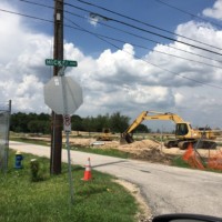 Construction Near the Cemetery